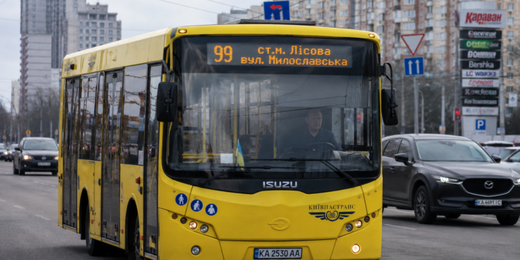 99 Автобус міста Київа
