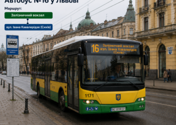 Автобус 16 Львів