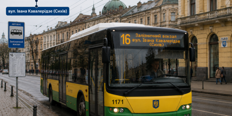 Автобус 16 Львів