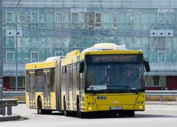 91 автобус Киева