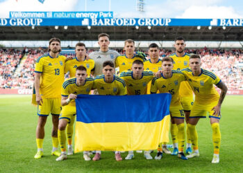 Матч в Оденсе з командою Данії став для національної збірної України 70-м в червні