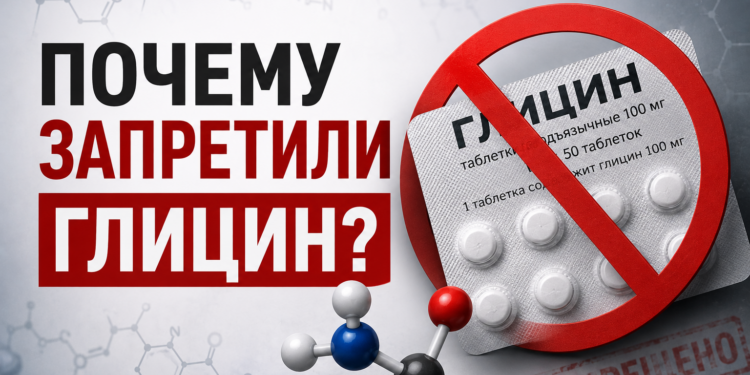 Почему запретили глицин