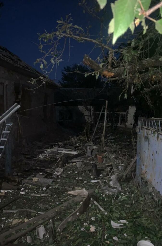 Приватні будинки Полтави постраждали унаслідок обстрілу